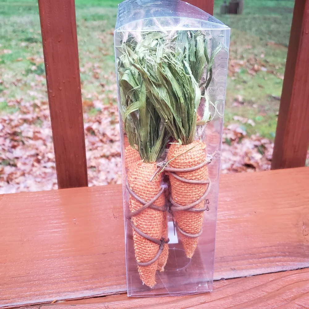 Source Unknown carrot garland